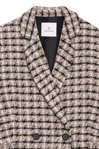DIANA BLAZER - APRICOT TWEED