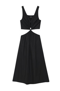 Robe midi Dione - Black