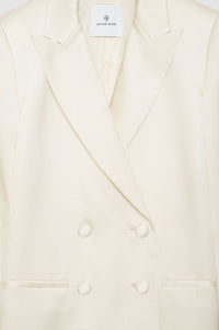 14qty NEW / DONNE BLAZER - OYSTER