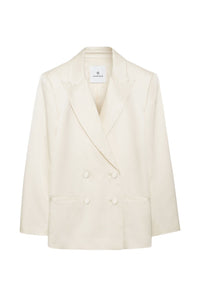 14qty NEW / DONNE BLAZER - OYSTER