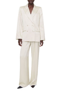 14qty NEW / DONNE BLAZER - OYSTER