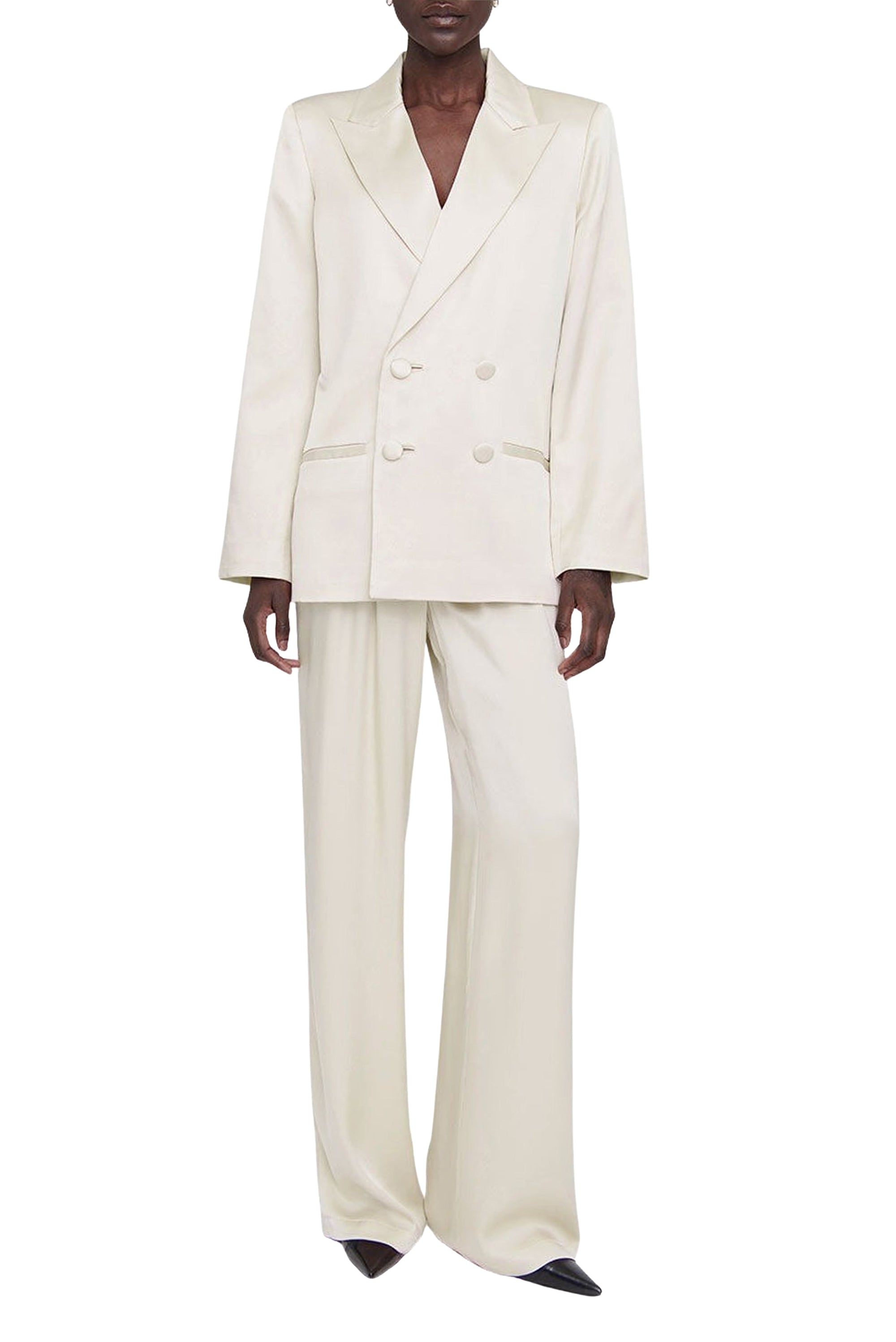 DONNE BLAZER - OYSTER