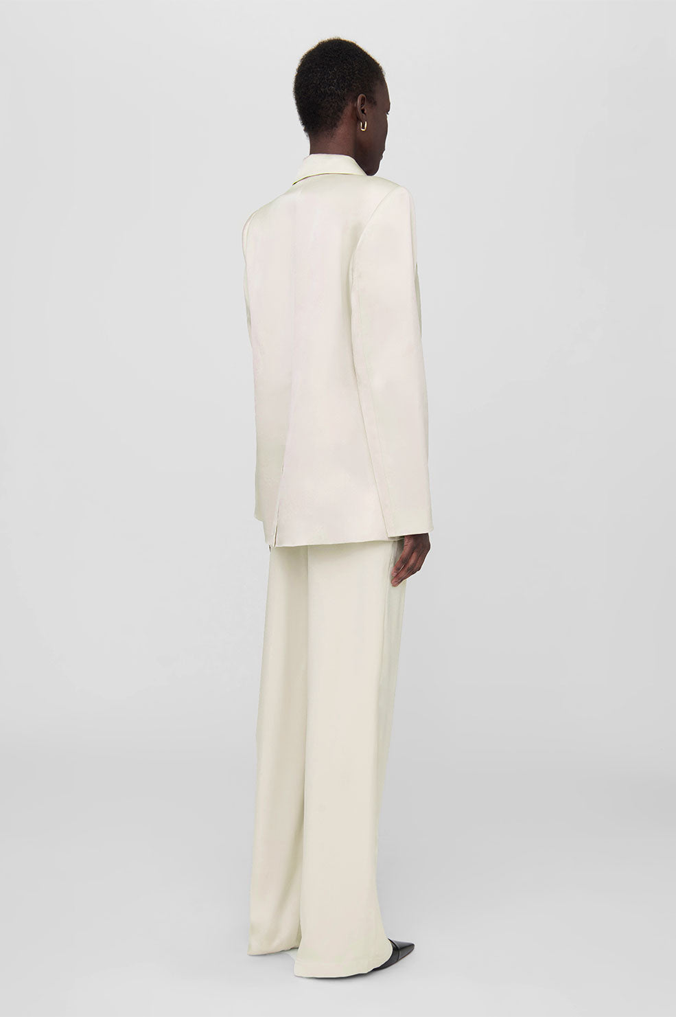 14qty NEW / DONNE BLAZER - OYSTER