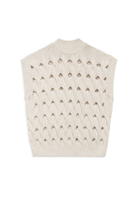 67qty RELIQUAT 95€ / DRAY VEST - CREAM