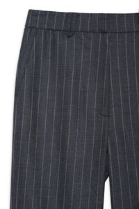 DREW PANT - GREY PINSTRIPE