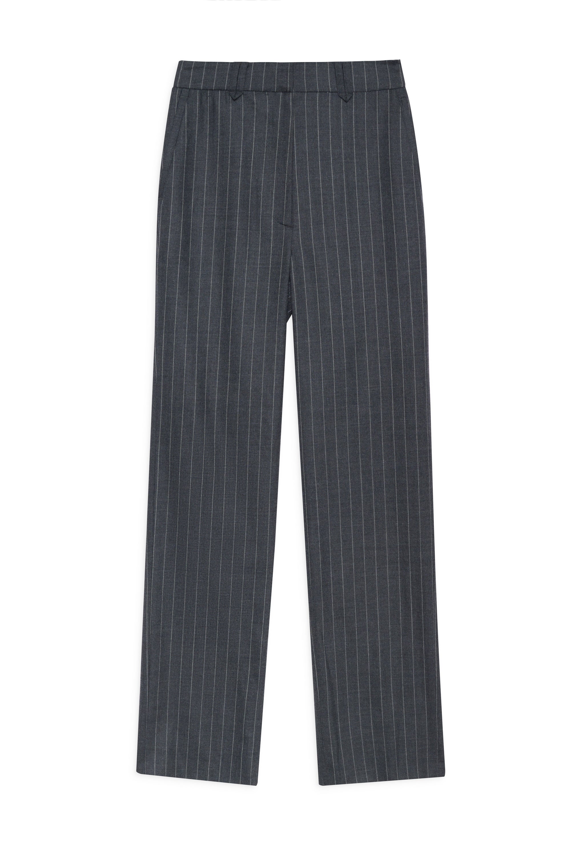 DREW PANT - GREY PINSTRIPE