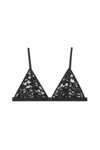 65qty RELIQUAT 30€ / ELDRA BRALETTE - BLACK FLORAL