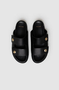 Sandales Ella en cuir - Black