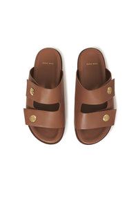 Sandales Ella en cuir - Brown
