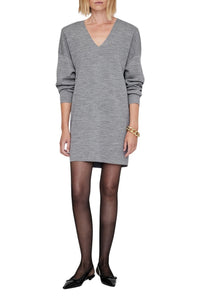 22qty NEW / ESSEX DRESS - GREY MELANGE