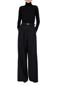 2qty NEW / ETHAN SWEATER - BLACK