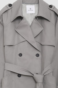 1qty NEW / FINLEY TRENCH - GREY