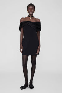 FLEUR DRESS - BLACK
