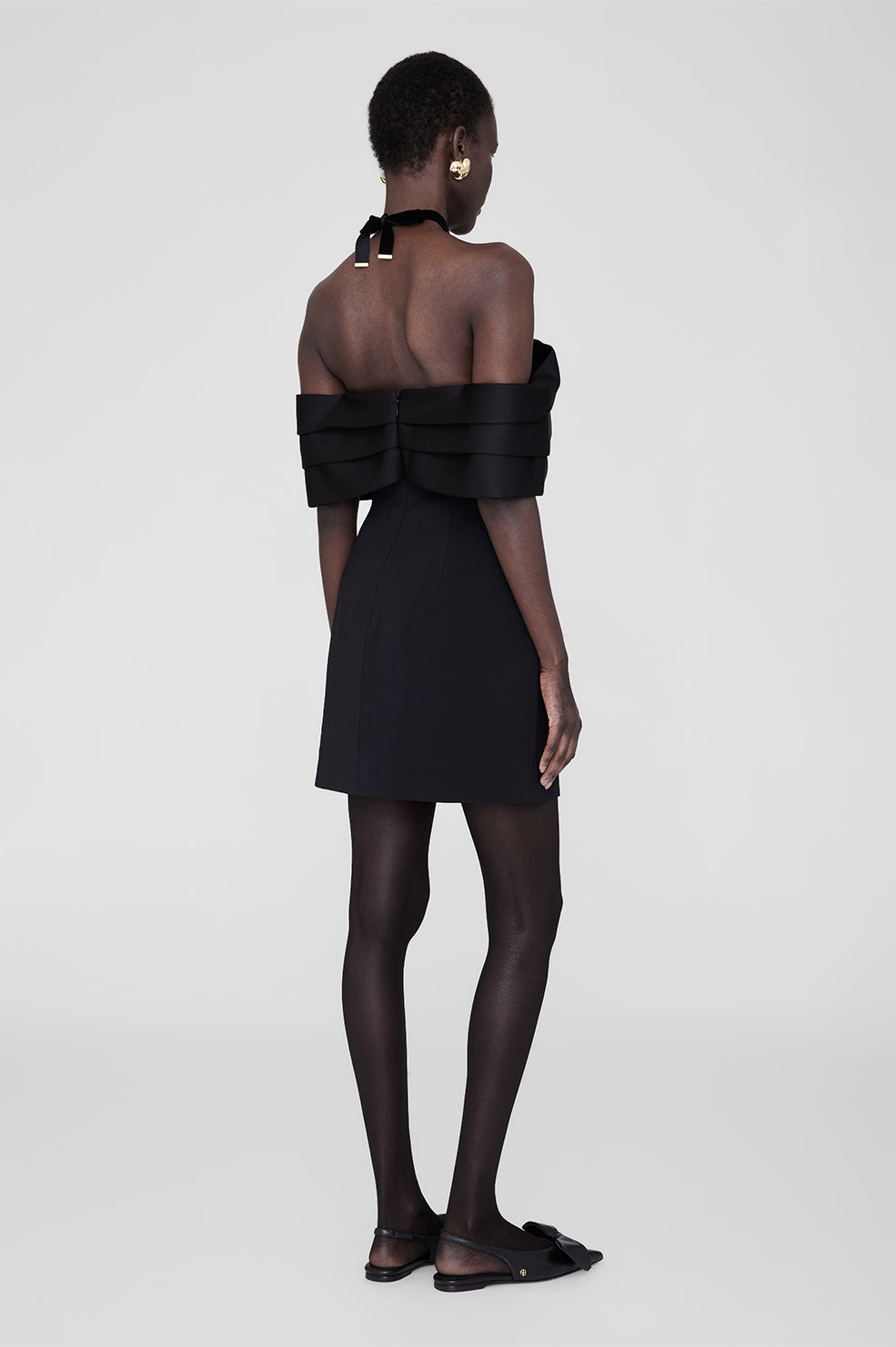 FLEUR DRESS - BLACK