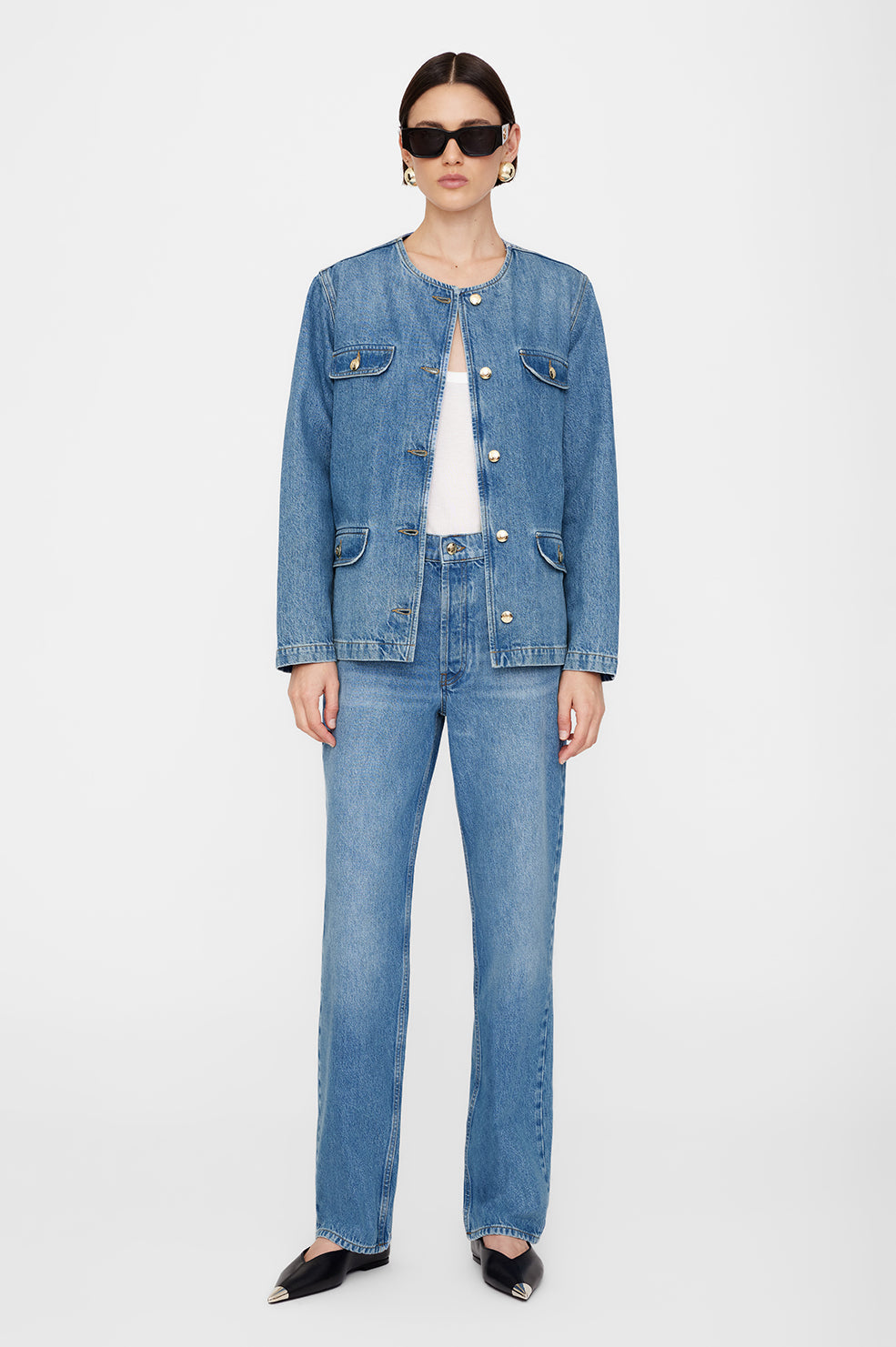 GAVIN LONG JEAN - ATLANTIC BLUE