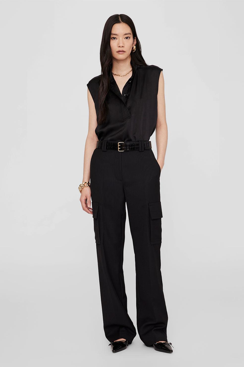 GENEVA TOP - BLACK