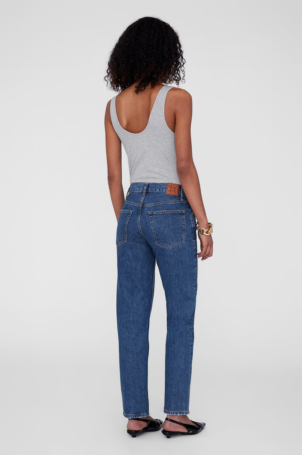 GINNY BODYSUIT - HEATHER GREY