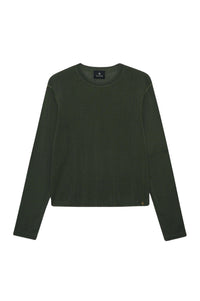 1qty NEW / GIORGIO LONG SLEEVE SWEATER - DARK OLIVE