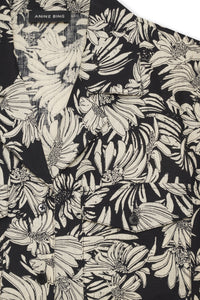 71qty RELIQUAT 65€ / HAMILTON SHIRT - BLACK FLORAL PRINT