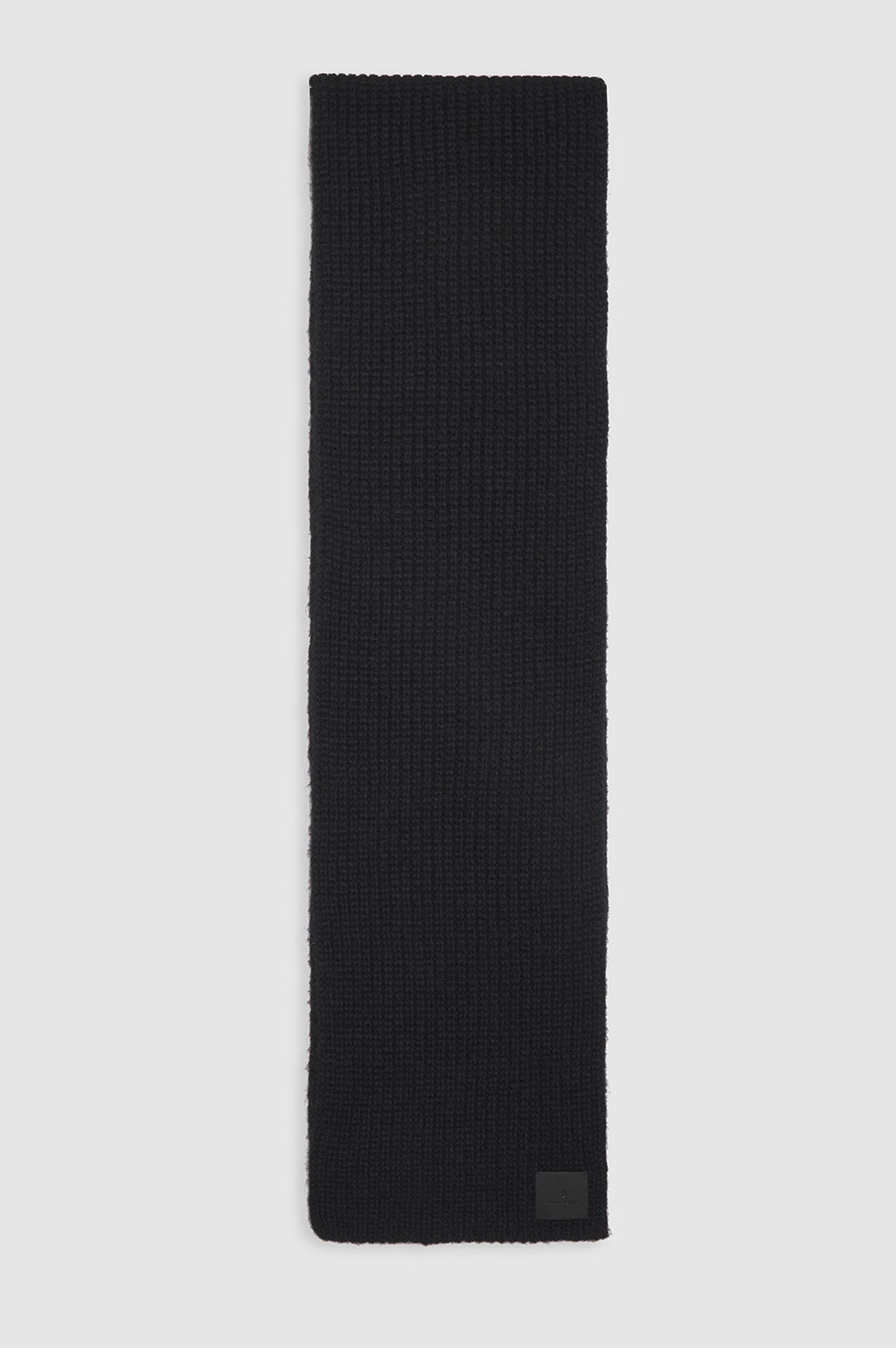 Foulard Hannah en laine mélangée - Black