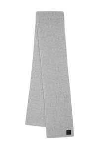 Hannah wool blend scarf - Grey Melange