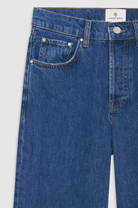 2qty NEW / HUGH JEAN - MEDIUM INDIGO