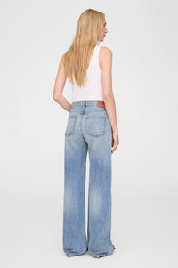 HUGH JEAN - SUMMER INDIGO DESTRUCTED