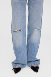 HUGH JEAN - SUMMER INDIGO DESTRUCTED