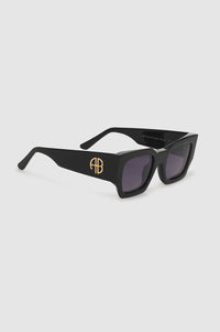 INDIO SUNGLASSES MONOGRAM - BLACK