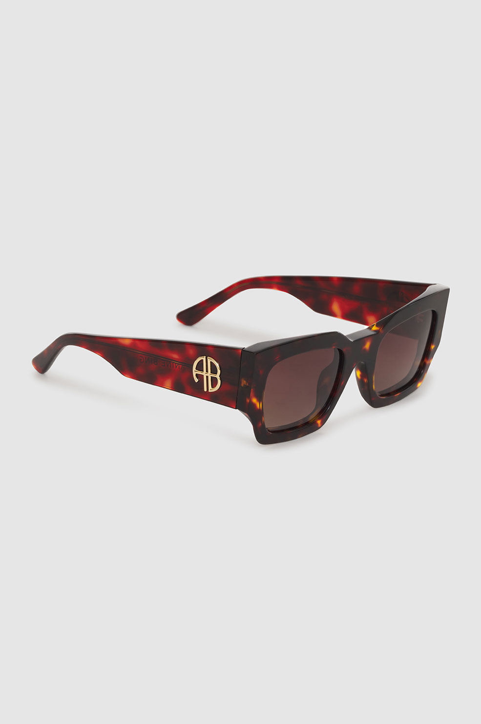 6qty NEW / INDIO SUNGLASSES MONOGRAM - TORTOISE