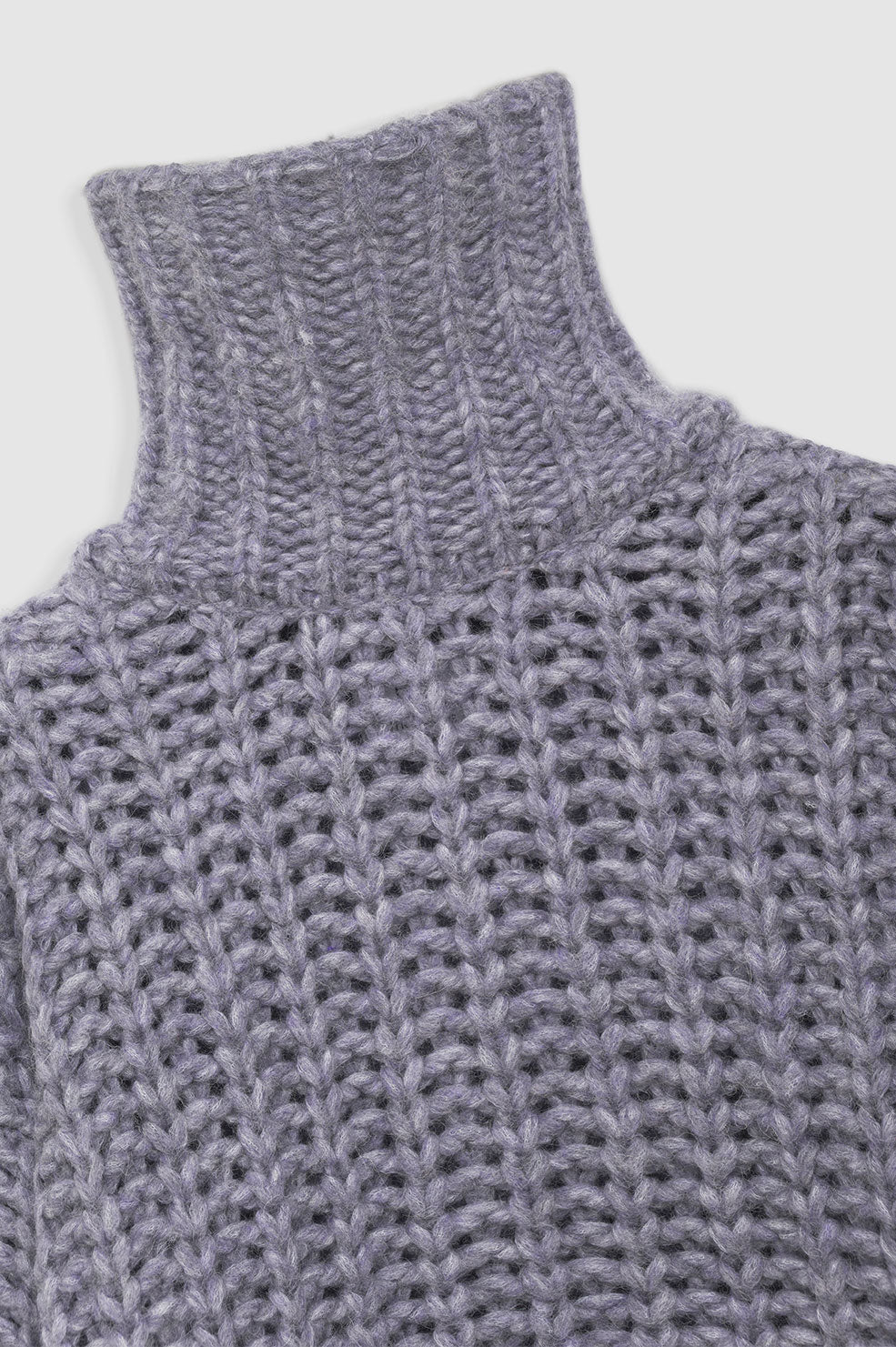 IRIS SWEATER - ASH VIOLET