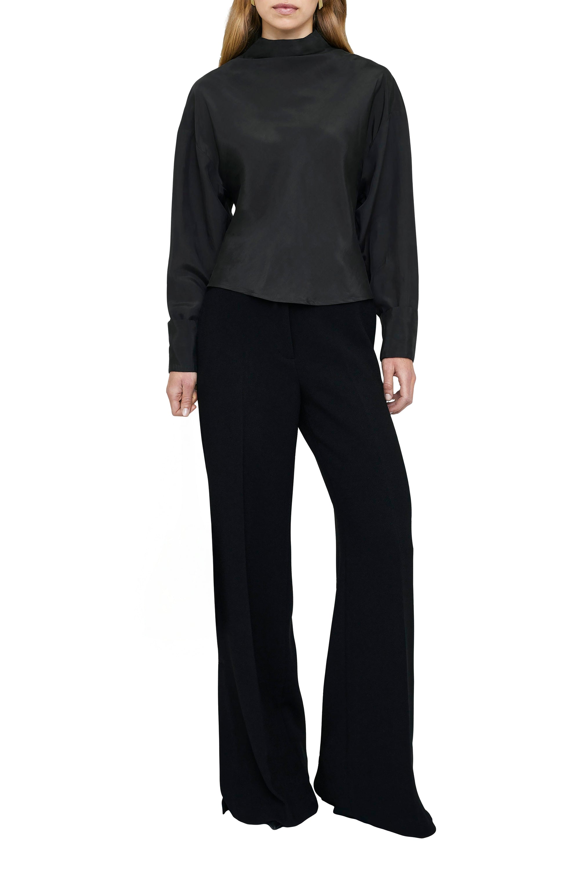 IVY TOP - BLACK