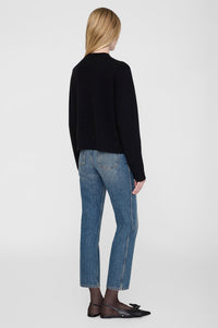 3qty NEW / JAMESON CARDIGAN - BLACK CASHMERE BLEND