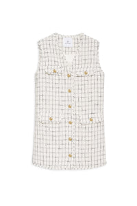 5qty RELIQUAT 150€ / JANET DRESS - WHITE PLAID