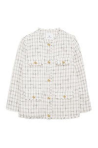 21qty RELIQUAT 150€ / JANET JACKET - WHITE PLAID