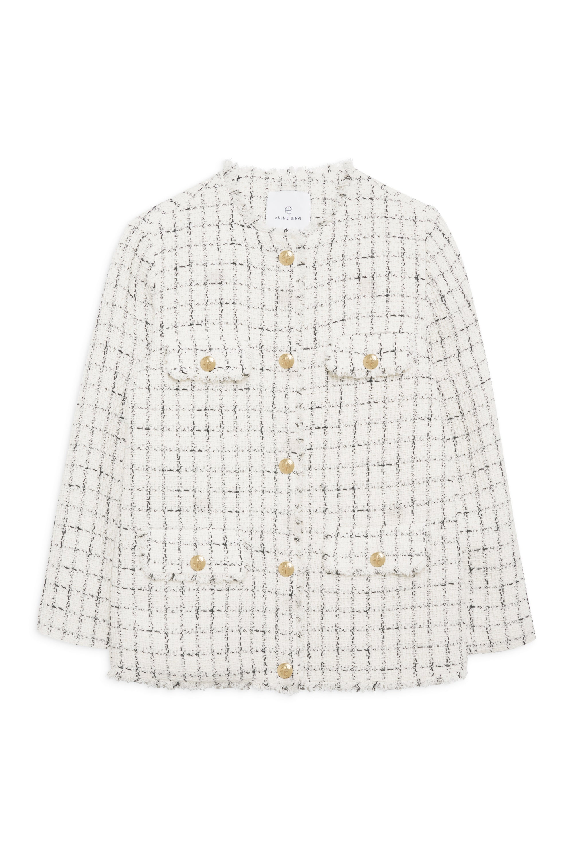 21qty RELIQUAT 150€ / JANET JACKET - WHITE PLAID