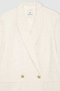 Blazer Jasmin en tweed - Ivory