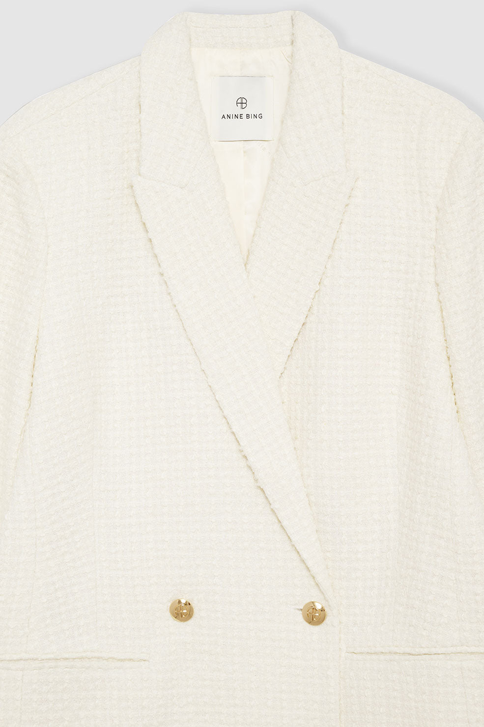 Blazer Jasmin en tweed - Ivory
