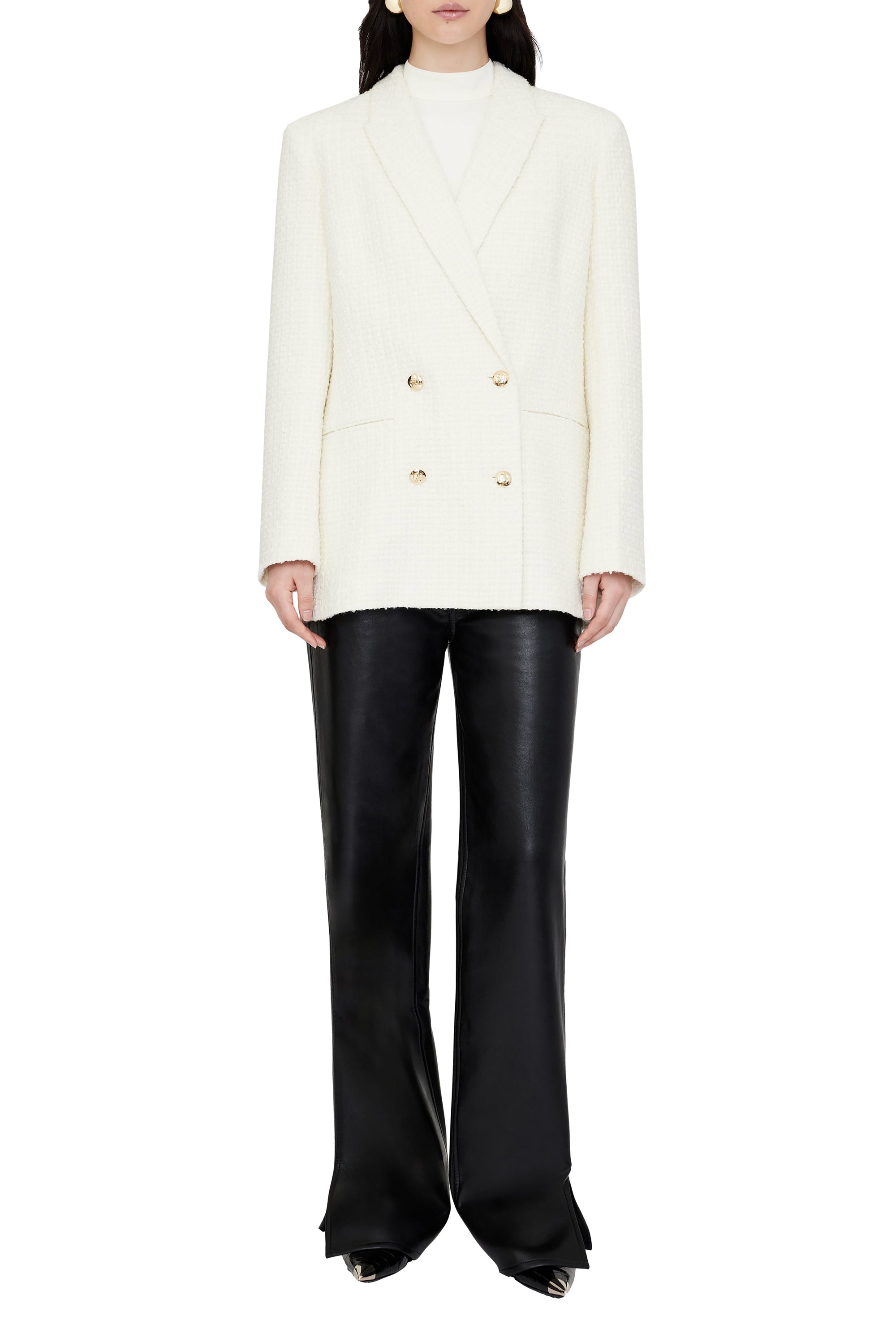 JASMINE BLAZER - IVORY