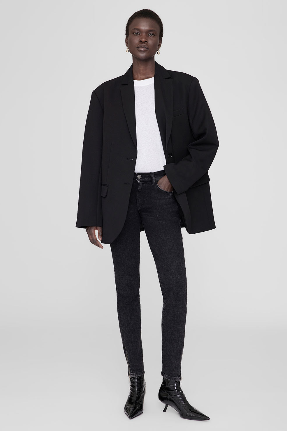JAX JEAN - SMOKE BLACK