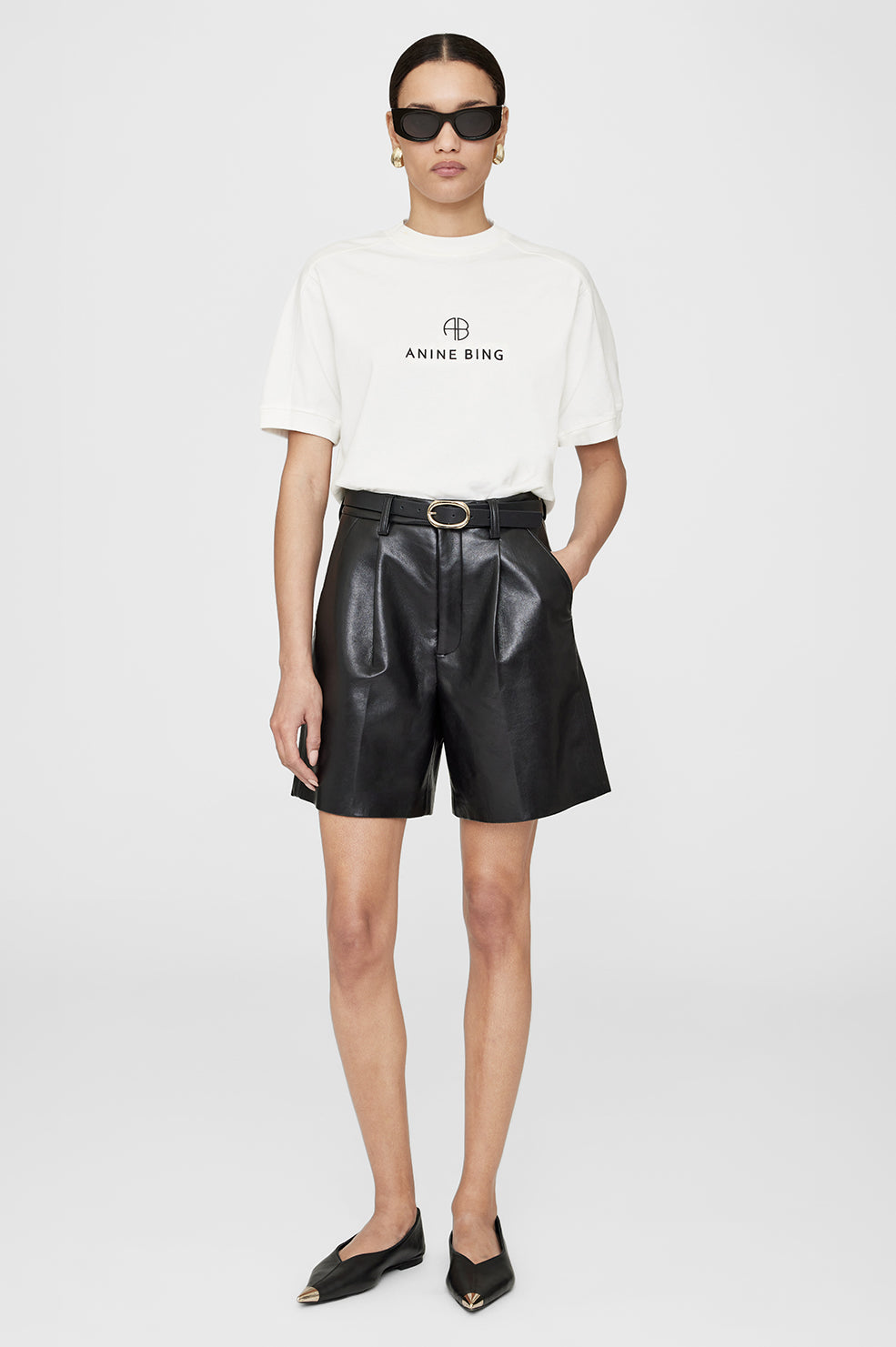 JAYLIN TEE MONOGRAM - IVORY