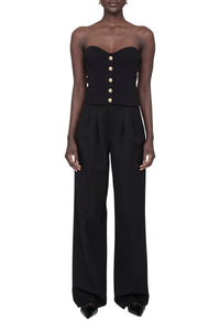 2qty RELIQUAT 95€ / JENNIFER TOP - BLACK