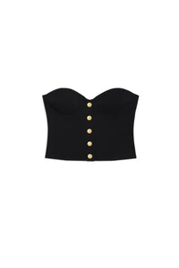 JENNIFER TOP - BLACK