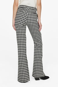 Jocelyn high-waisted trousers - Black & White