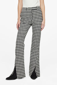 Jocelyn high-waisted trousers - Black & White