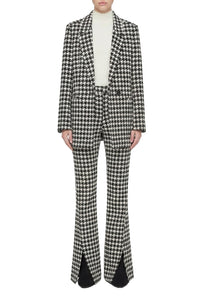 Jocelyn high-waisted trousers - Black & White
