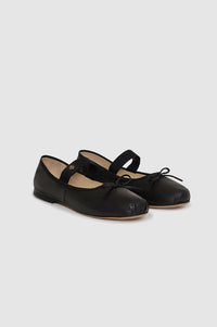 Ballerines Jolie en cuir - Black