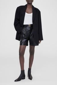 Bottes à talons Jones en cuir - Black
