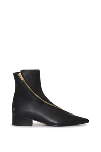 Bottes à talons Jones en cuir - Black
