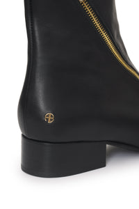 4qty RELIQUAT 195€ / JONES FLAT BOOTS - BLACK